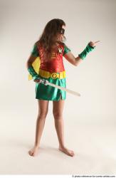 LUCY ROBN WITH LIGHTSABER